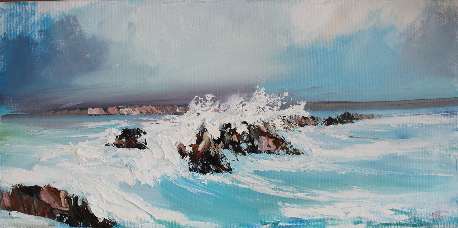 'making a Splash ' by artist Rosanne Barr